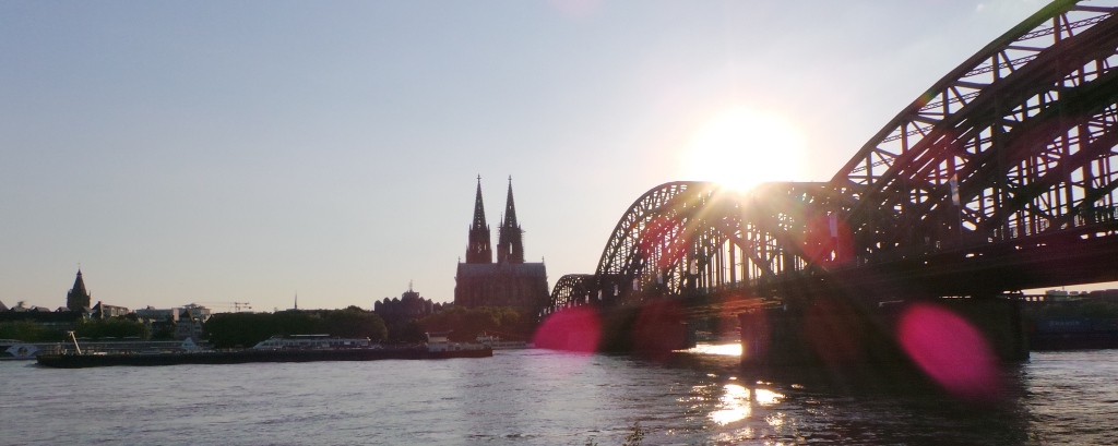 Kölner Dom Sonnenuntergang