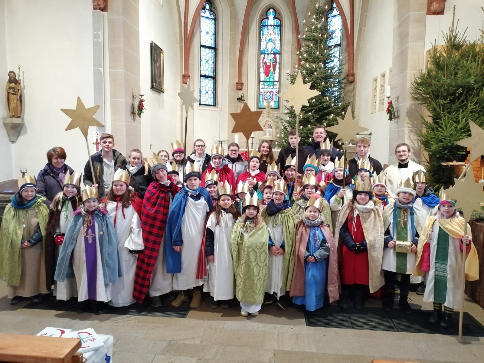 Gruppenbild Sternsinger 2020